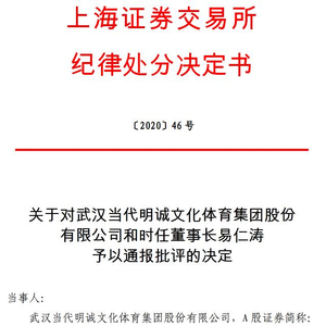 当代明诚最新公告解析