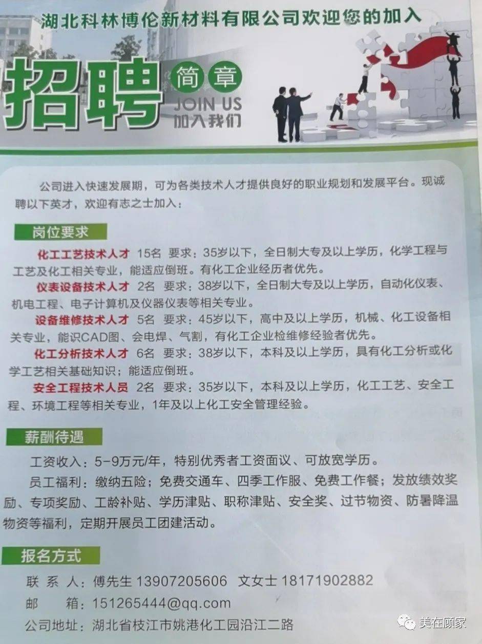 扎兰屯味精厂最新招聘启事