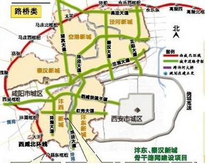 西咸北环线最新地图，揭示区域发展的脉络